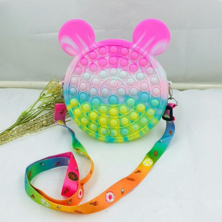 Kids bag | 110g | Pink and Green