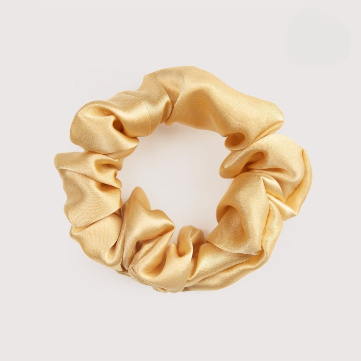 Hair Scrunchie | Gold