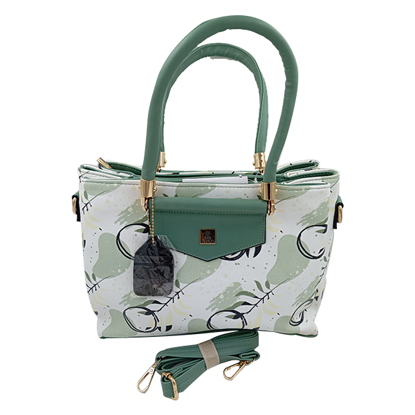 Womens Bag Three Compartments | Green