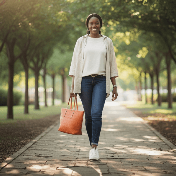 Womens Bag One Compartment | Brown