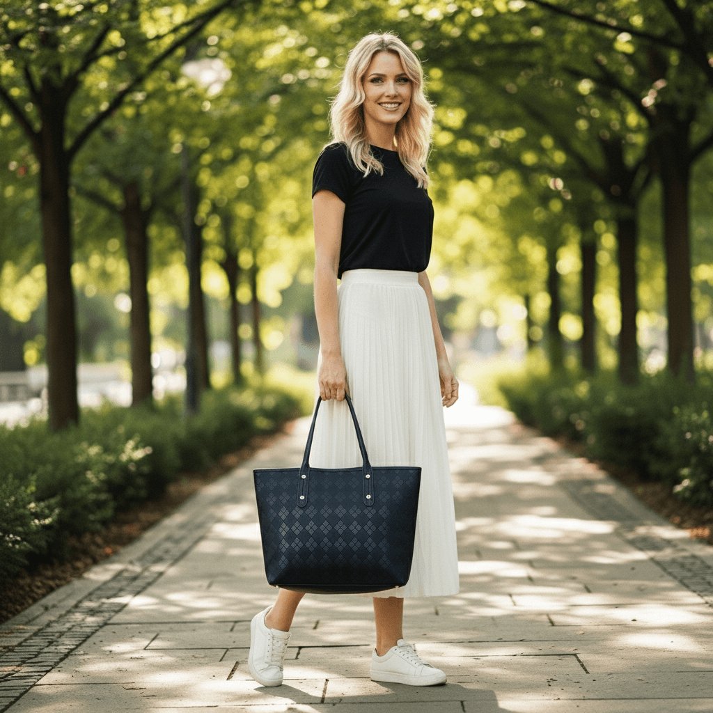 Womens Bag One Compartment | Black