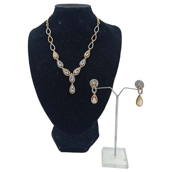 Women Necklace Set Crystals Pendant 
