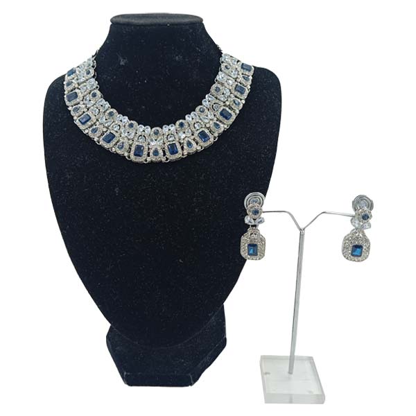 Women Necklace Set Choker Necklace with Green gem stones