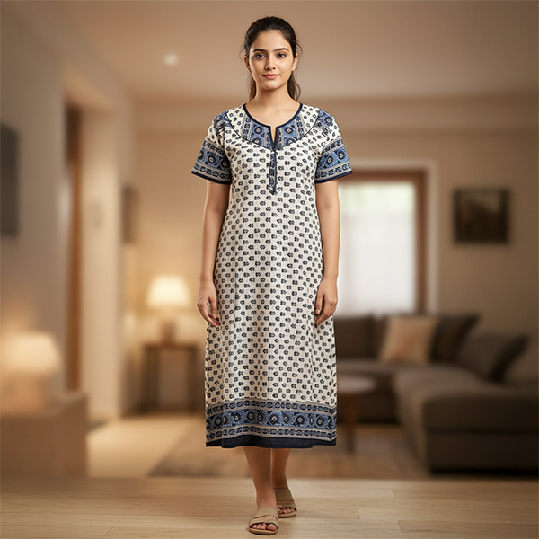 Nightgown | Size: Free (White)