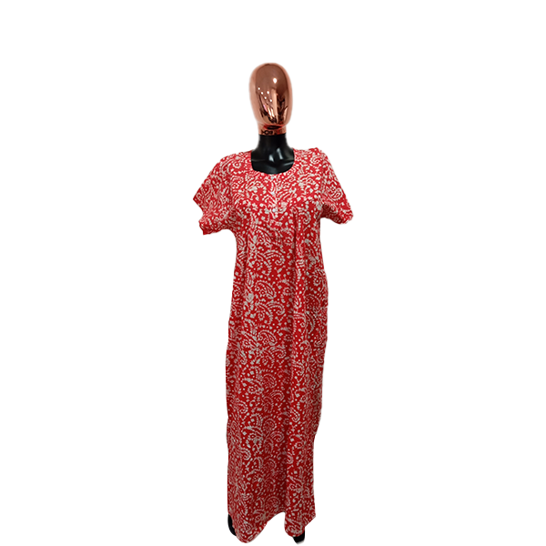Nightgown | Red (Size: Free)
