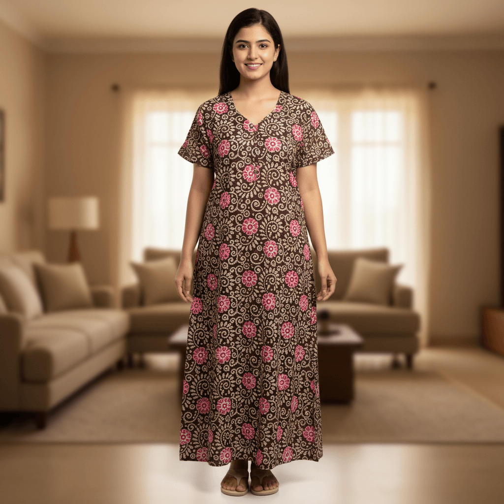 Nightgown | Size: Free (Pink)