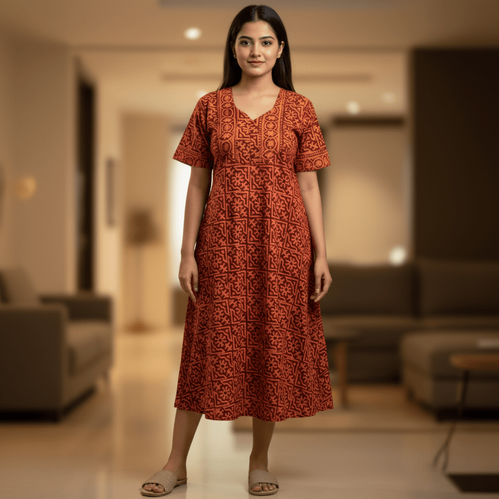 Nightgown | Size: Free (Red)