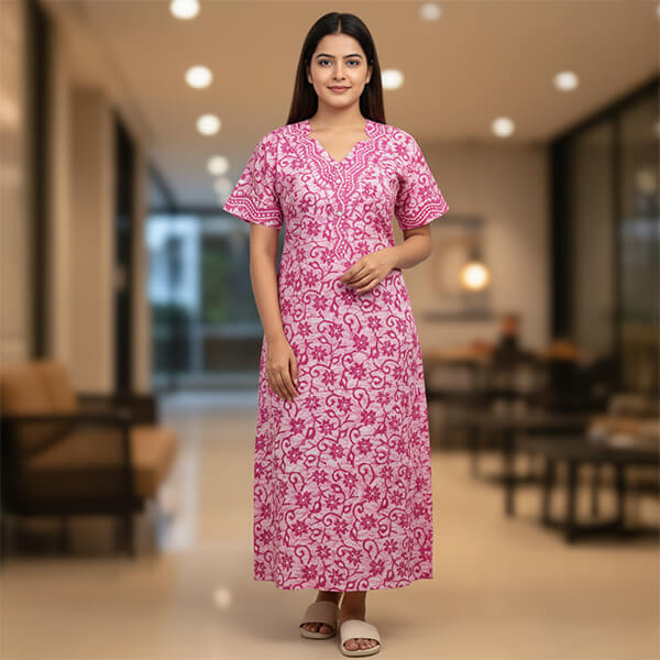Nightgown | Size: Midi (Pink)