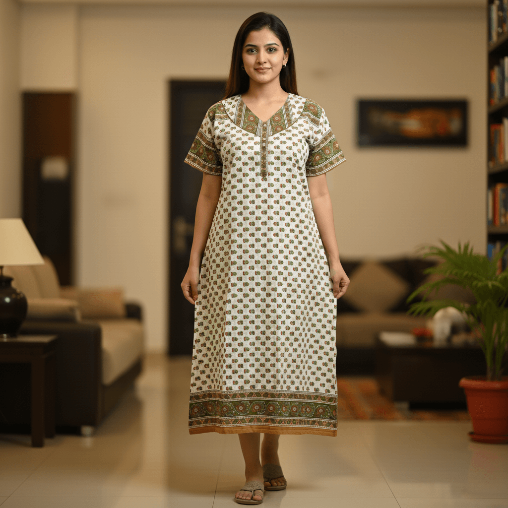 Nightgown | Size: Midi (Green)