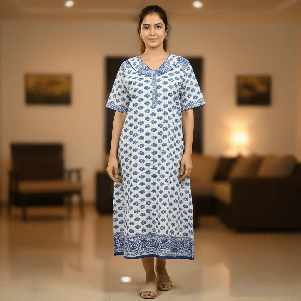 Nightgown | Size: Midi (White)