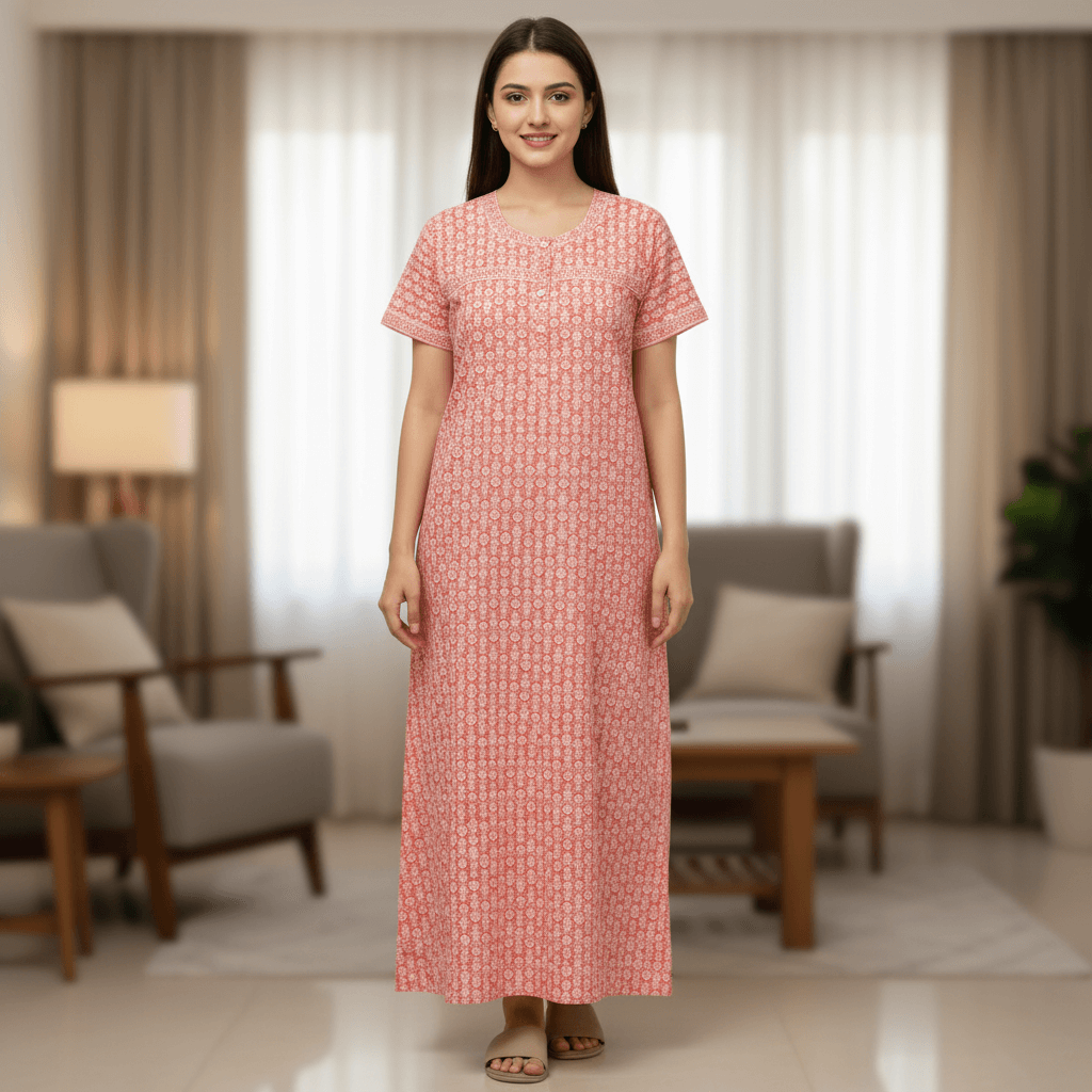 Feeding Nightgown | Size: Free (Red)