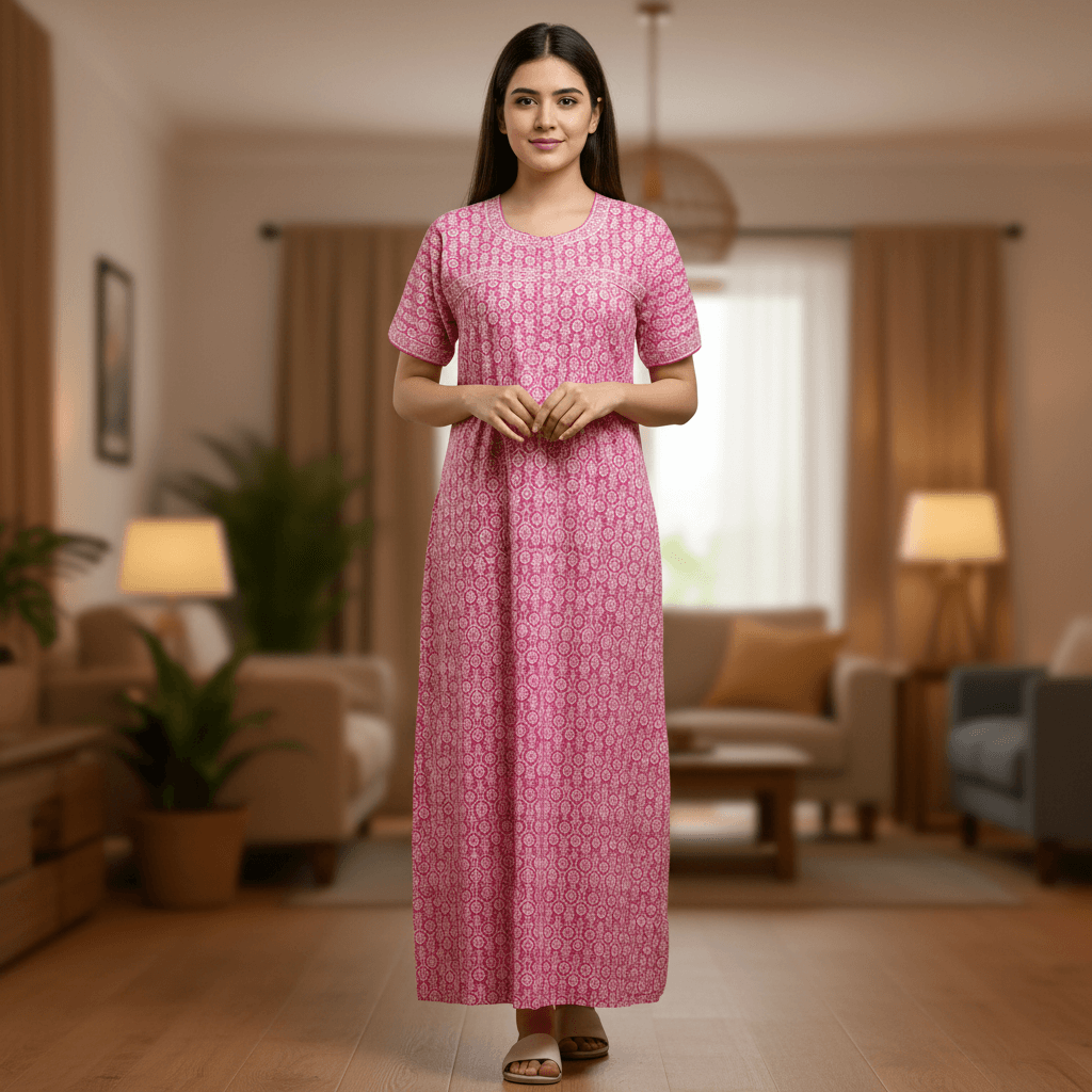 Feeding Nightgown | Size: Free (Pink)