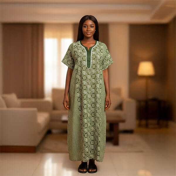 Rayon Nightgown | Size: Free (Mint Green)
