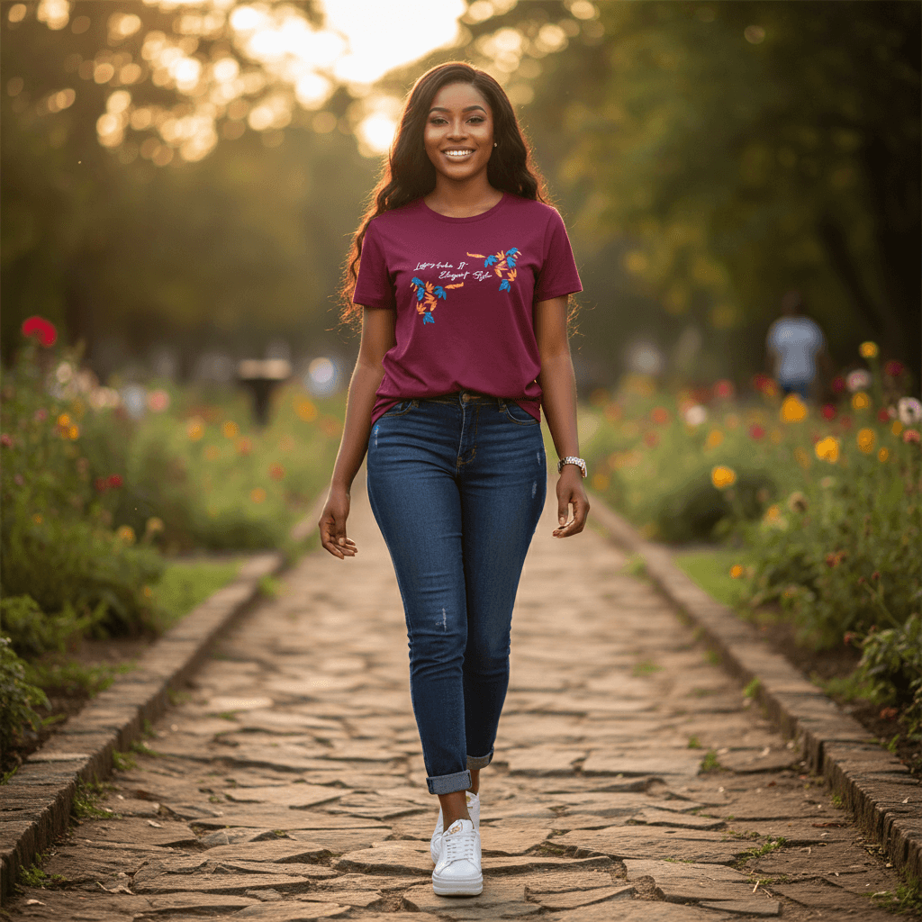 T Shirt | Size: 4XL | Maroon