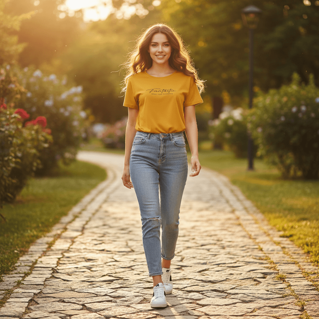 T Shirt | Size: 5XL | Yellow