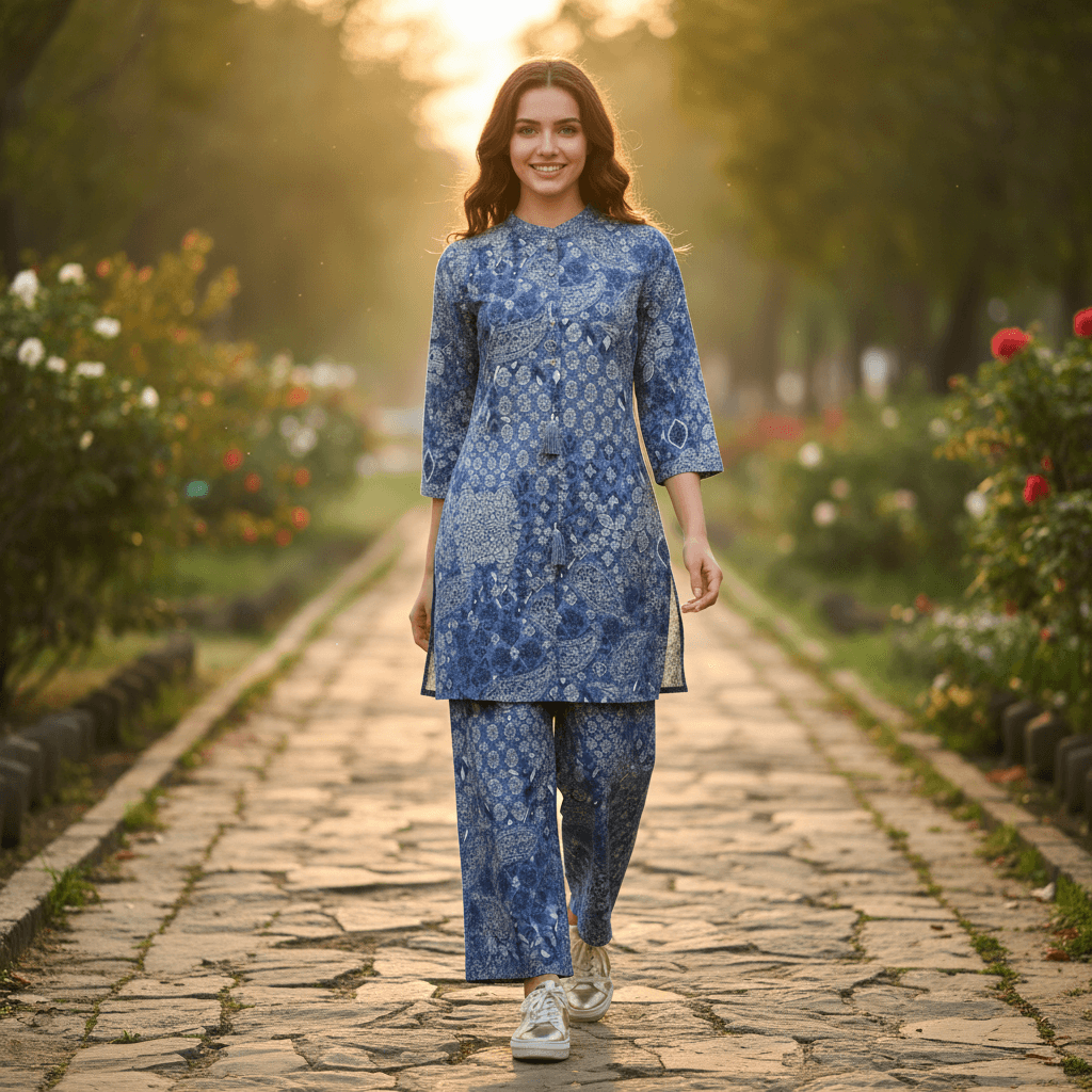 Cord Set | 5XL | Blue