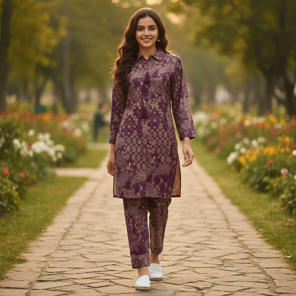 Cord Set | 5XL | Purple