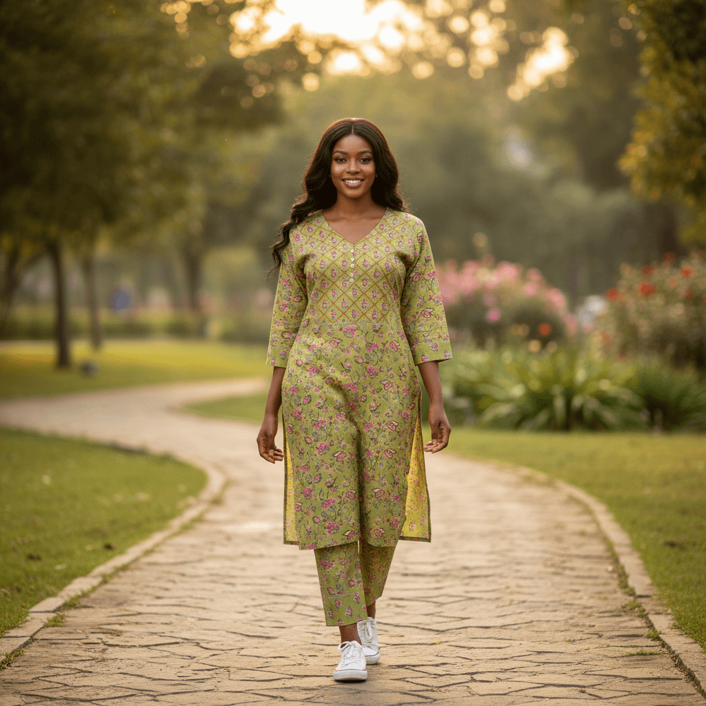 Cord Set | XL | Light Green