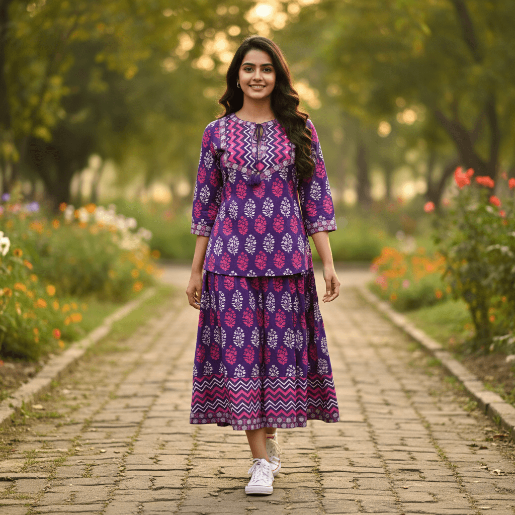 Cord Set ( Skirt) | XL