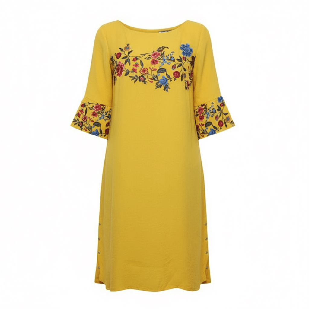 Ladies Gown | Yellow | 3XL