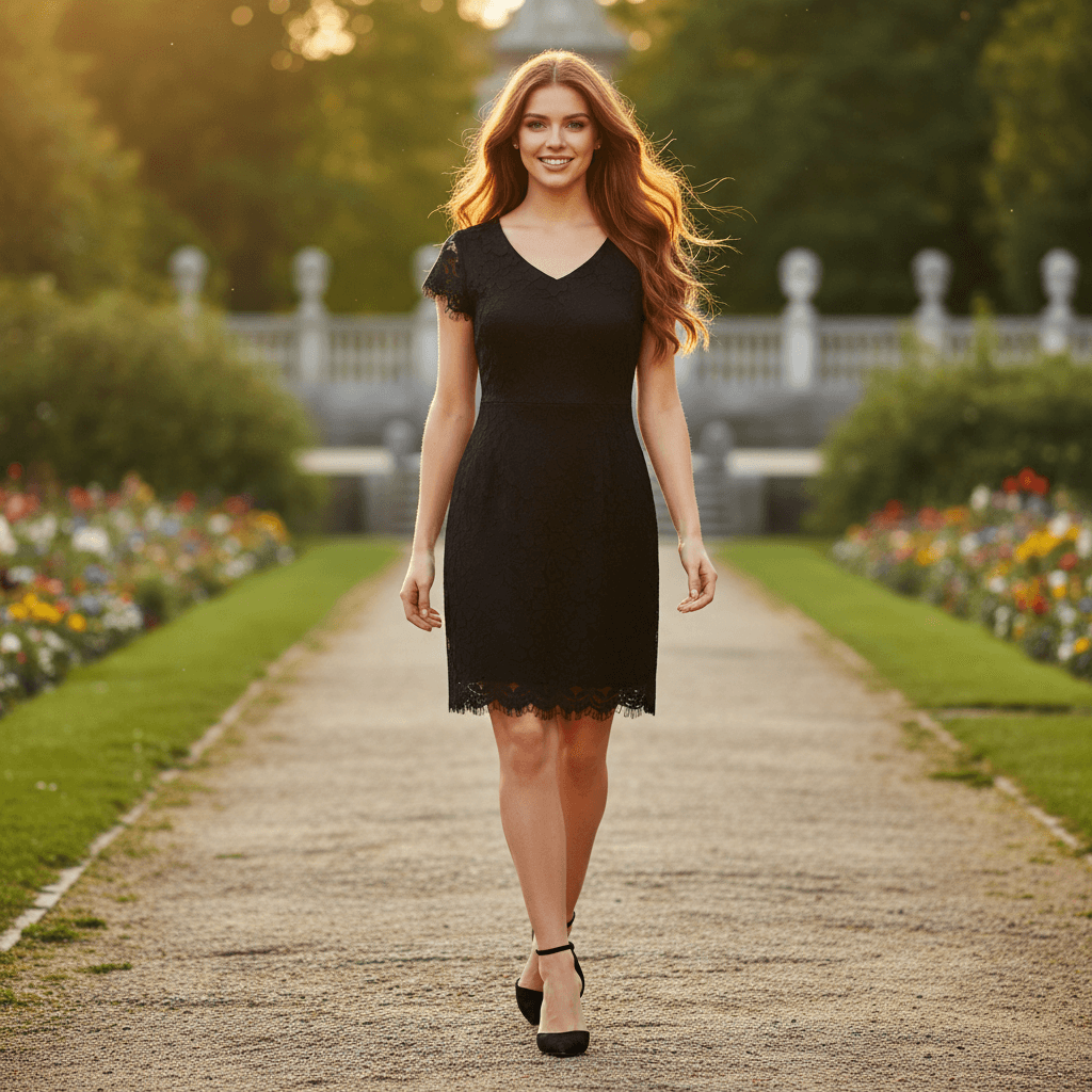 Ladies Gown | Black |  Free Size |