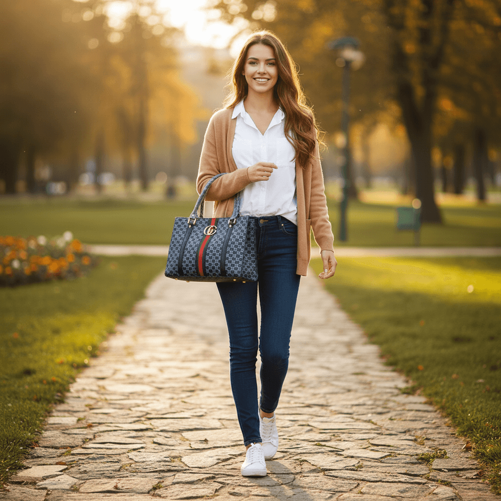 Womens Bag Two compartments | Gucci