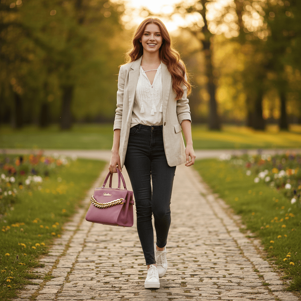 Womens Bag One compartment | Purple | 306g