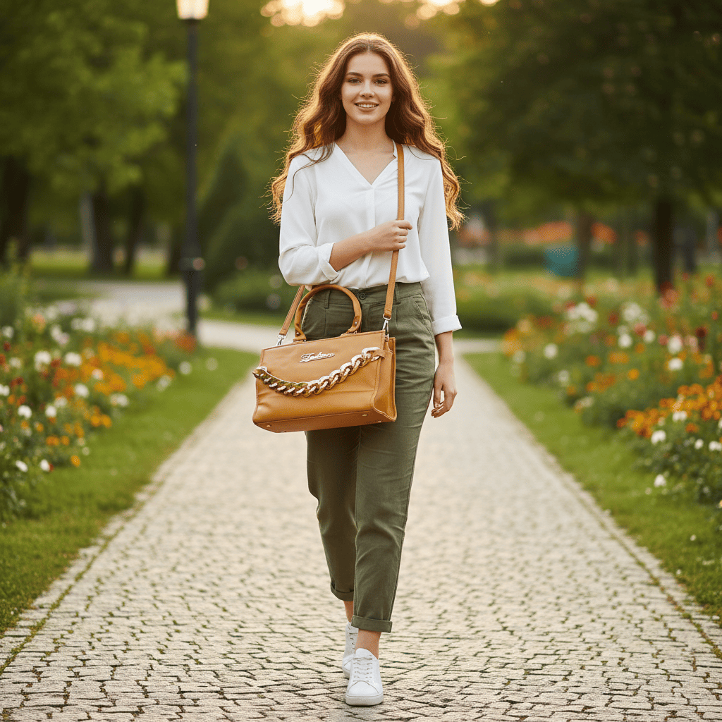 Womens Bag One compartment | Yellow | 306g