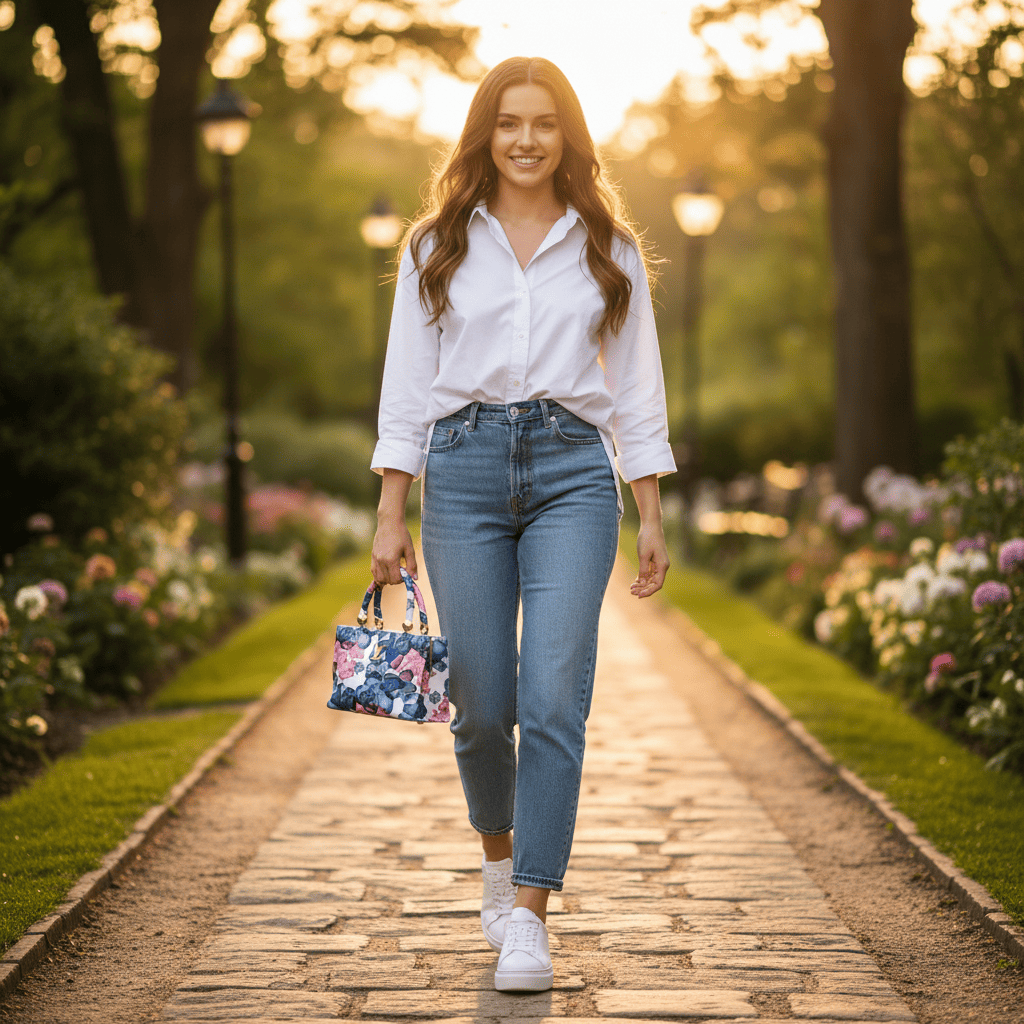 Womens Bag One compartment | Blue | 344g