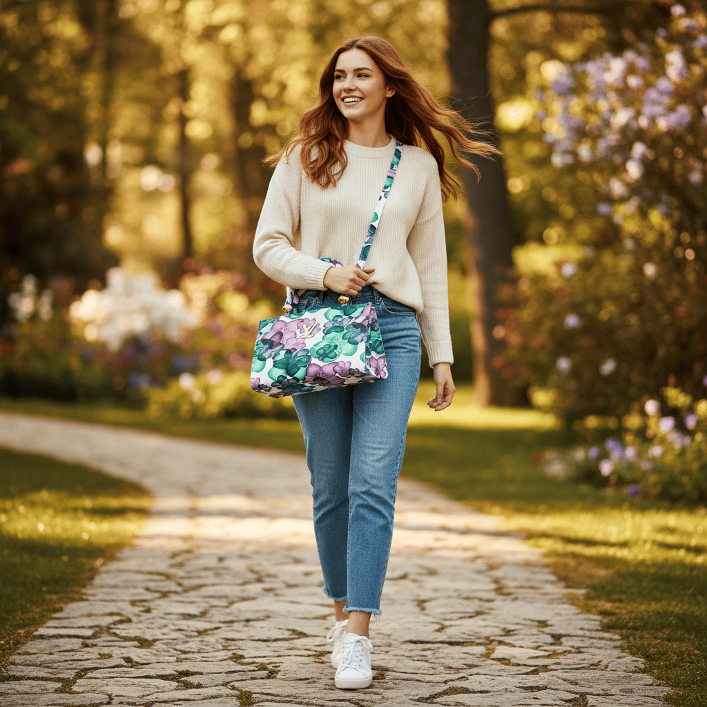 Womens Bag One compartment | Green | 344g