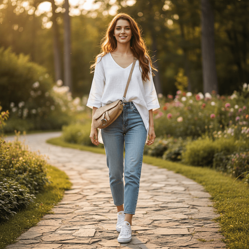 Womens Bag One compartment | Light Brown | 426g