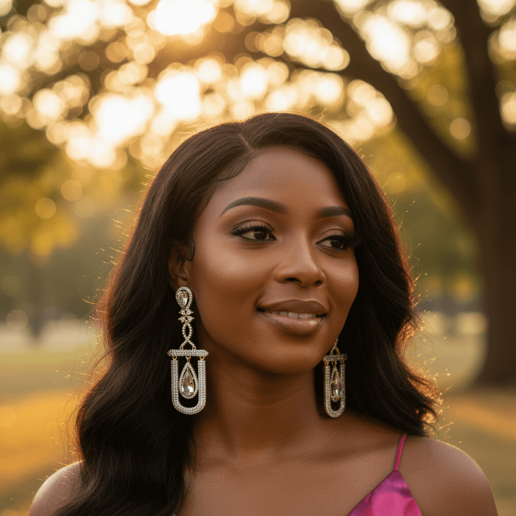 Statement Earrings - 16g Silver on Golden 