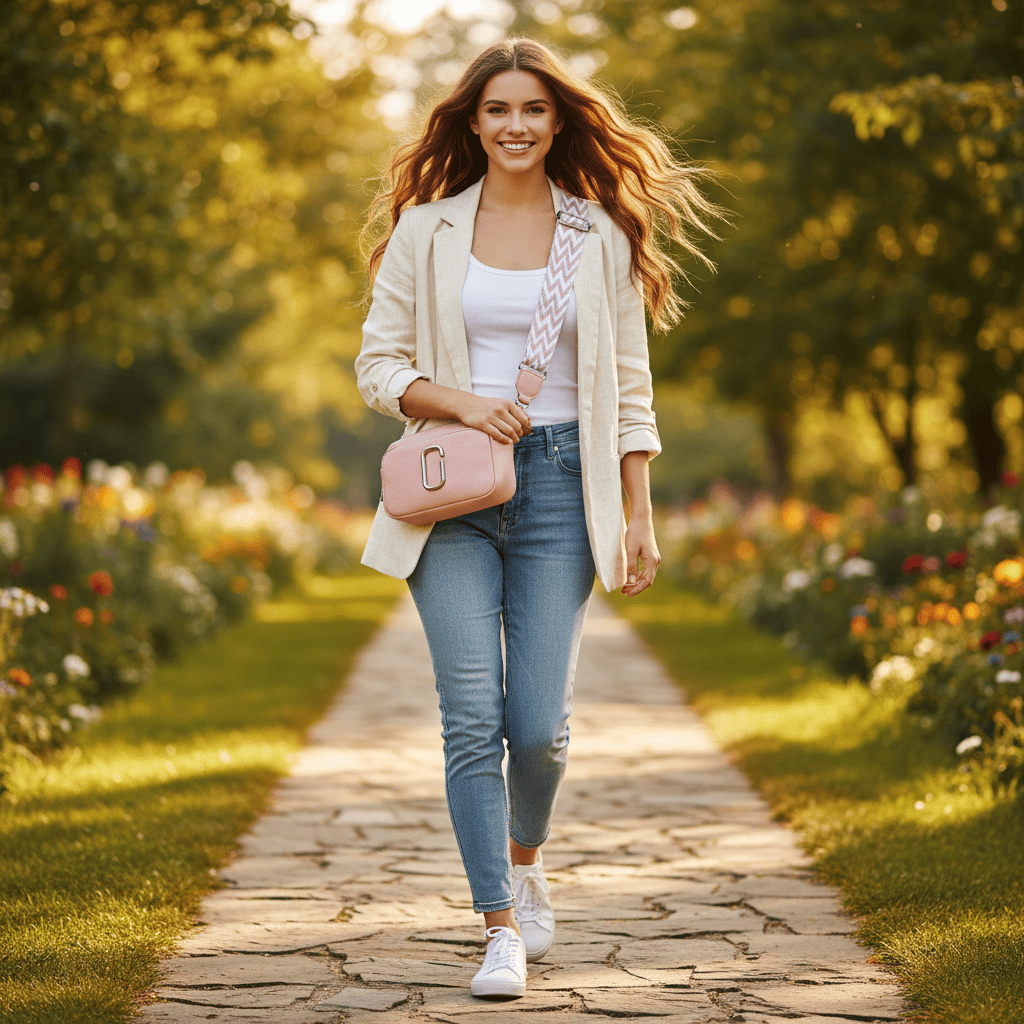 Womens Bag Five compartment | Pink | 326g