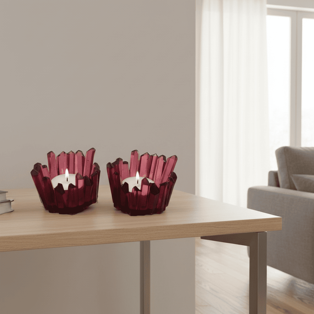 Tea Light Candle Holders Set of Two