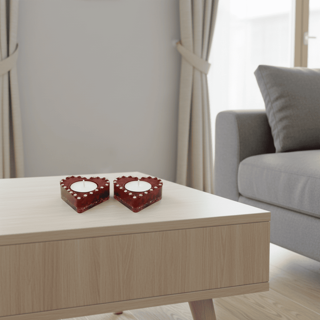 Tea Light Candle Holders Set of Two | 73g