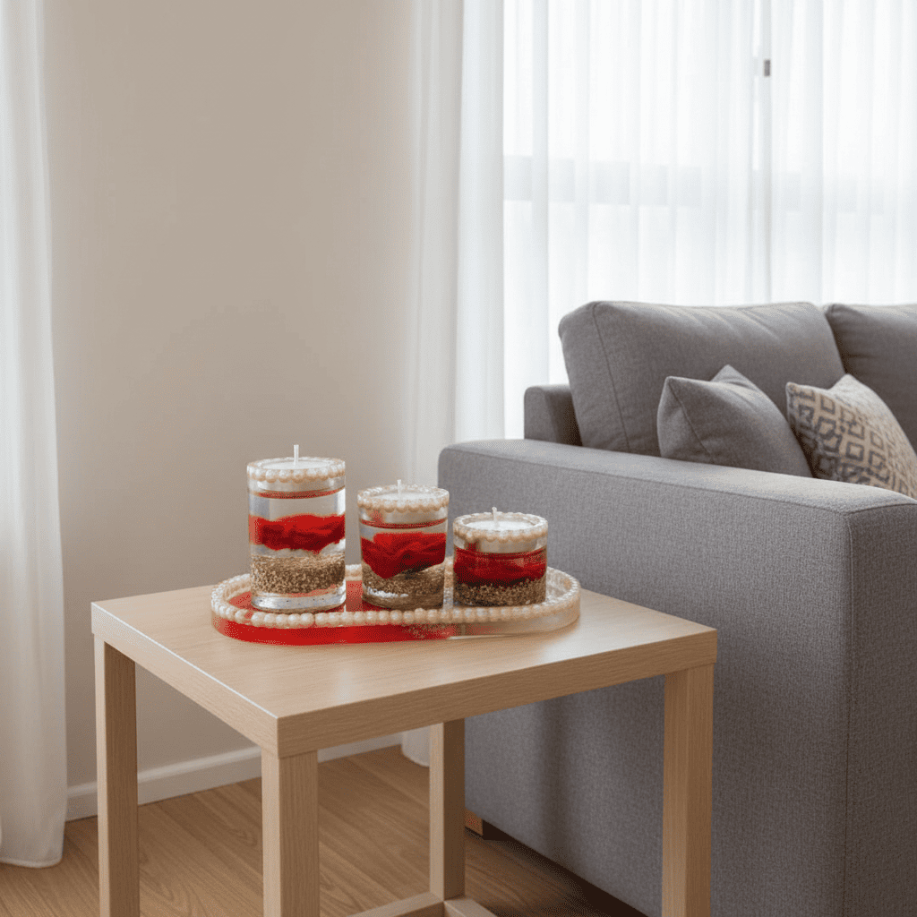 Tea Light Candle Holders Set of Two | 550g