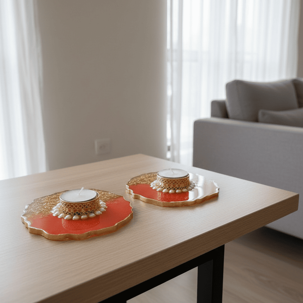 Tea Light Candle Holders Set of Two | 81g