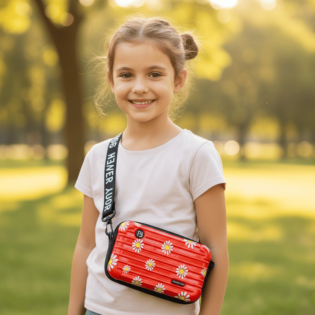 Utility Bag | Red and White