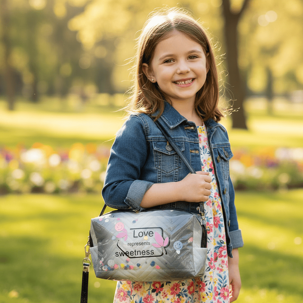 Utility Bag | 71g | Black and white, pink, blue