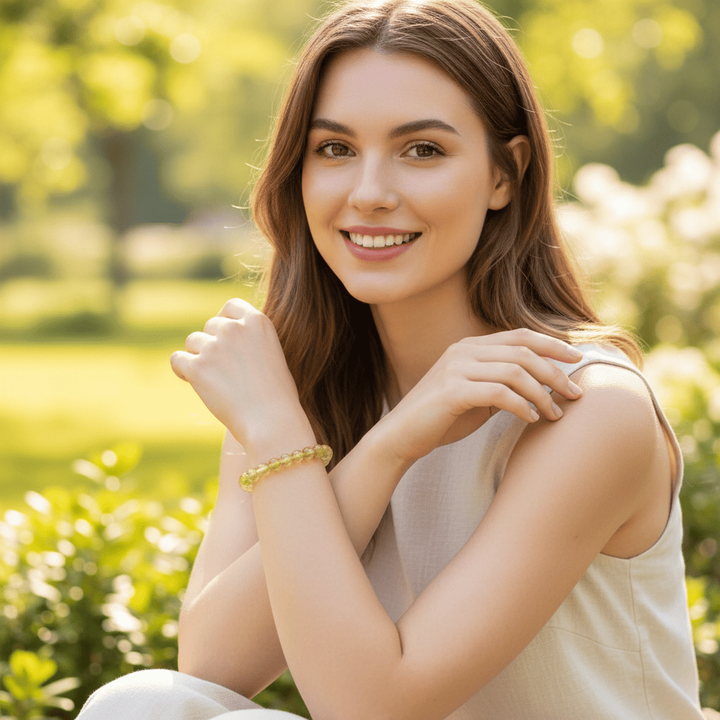 Citrine Crystal Bracelet