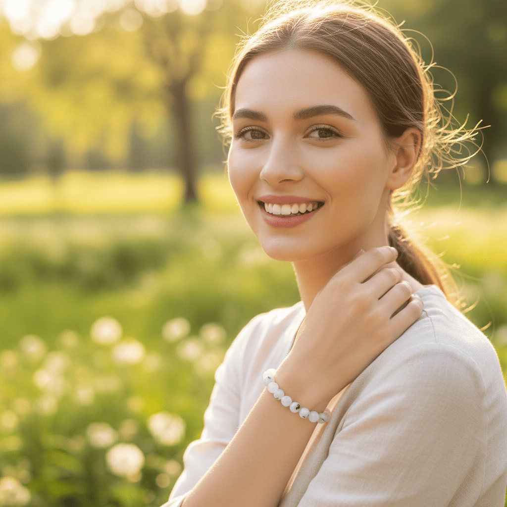 Moonstone Crystal Bracelet 