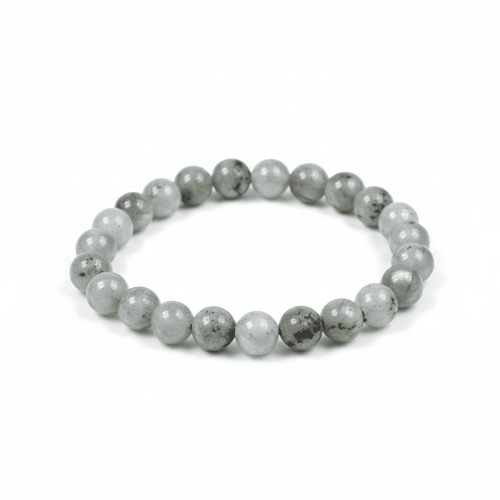 Labradorite Crystal Bracelet ( Comes With Certificate in a  Gift Box)