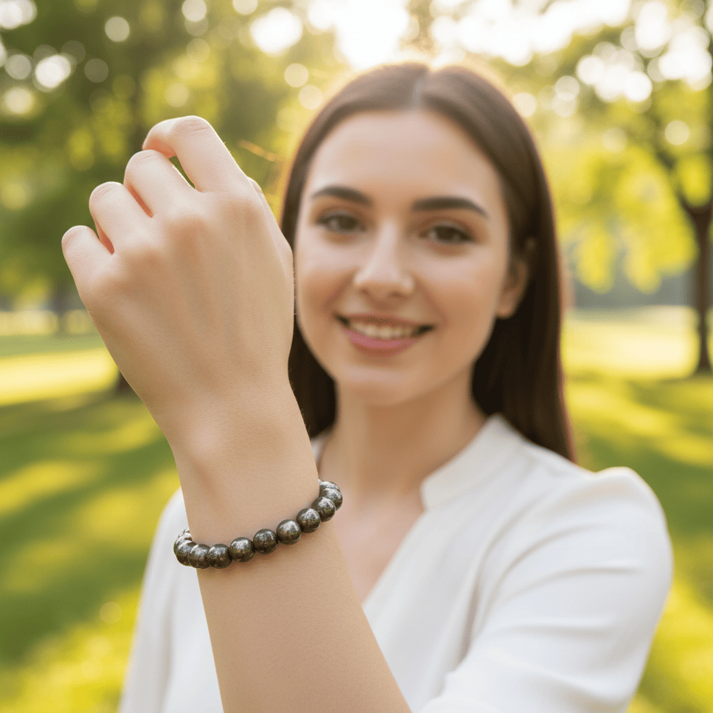 Pyrite Crystal Bracelet