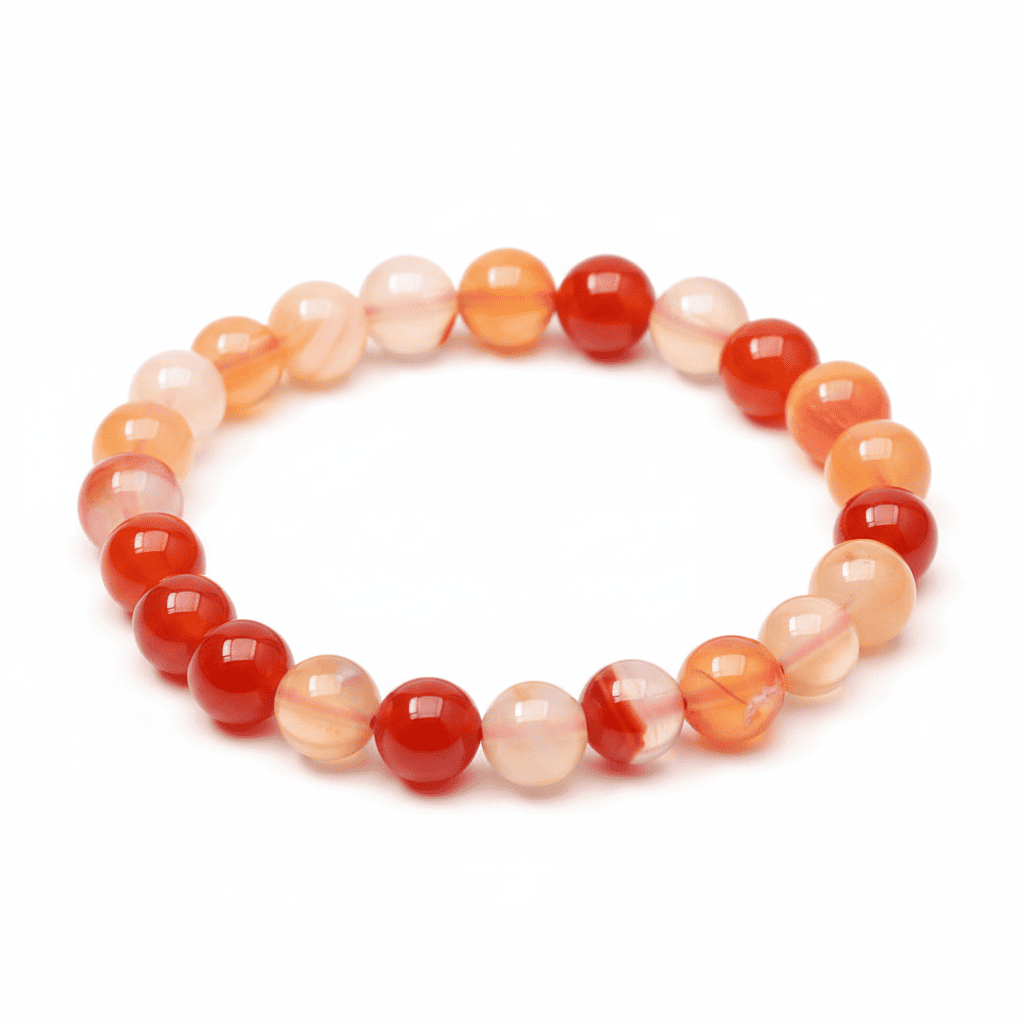 Red Carnelium Crystal Bracelet
