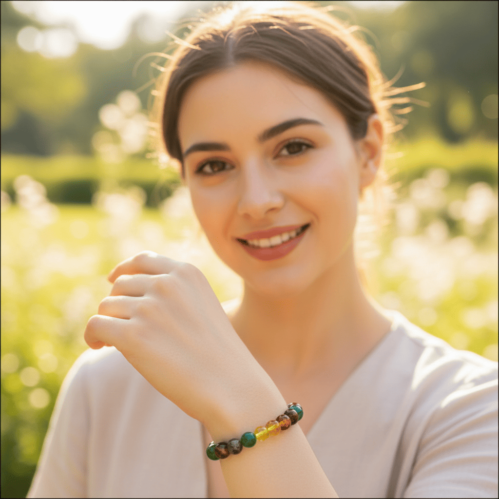 Money Magnet Crystal Bracelet 