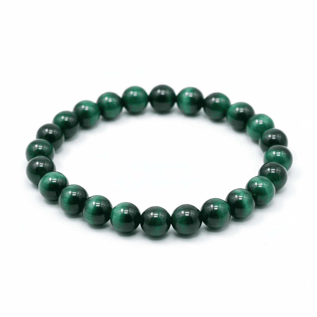 Green Tiger Eye Crystal Bracelet 
