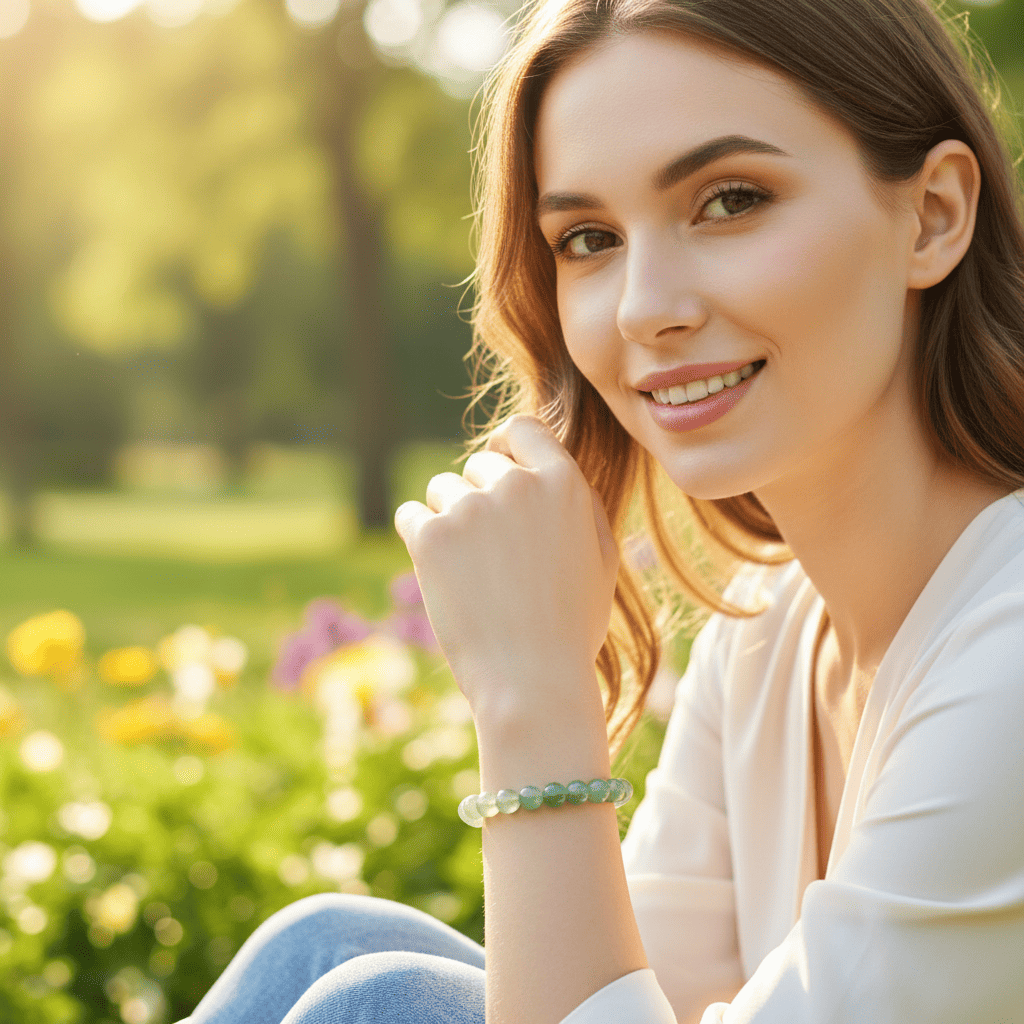 Green Aventurine Crystal Bracelet