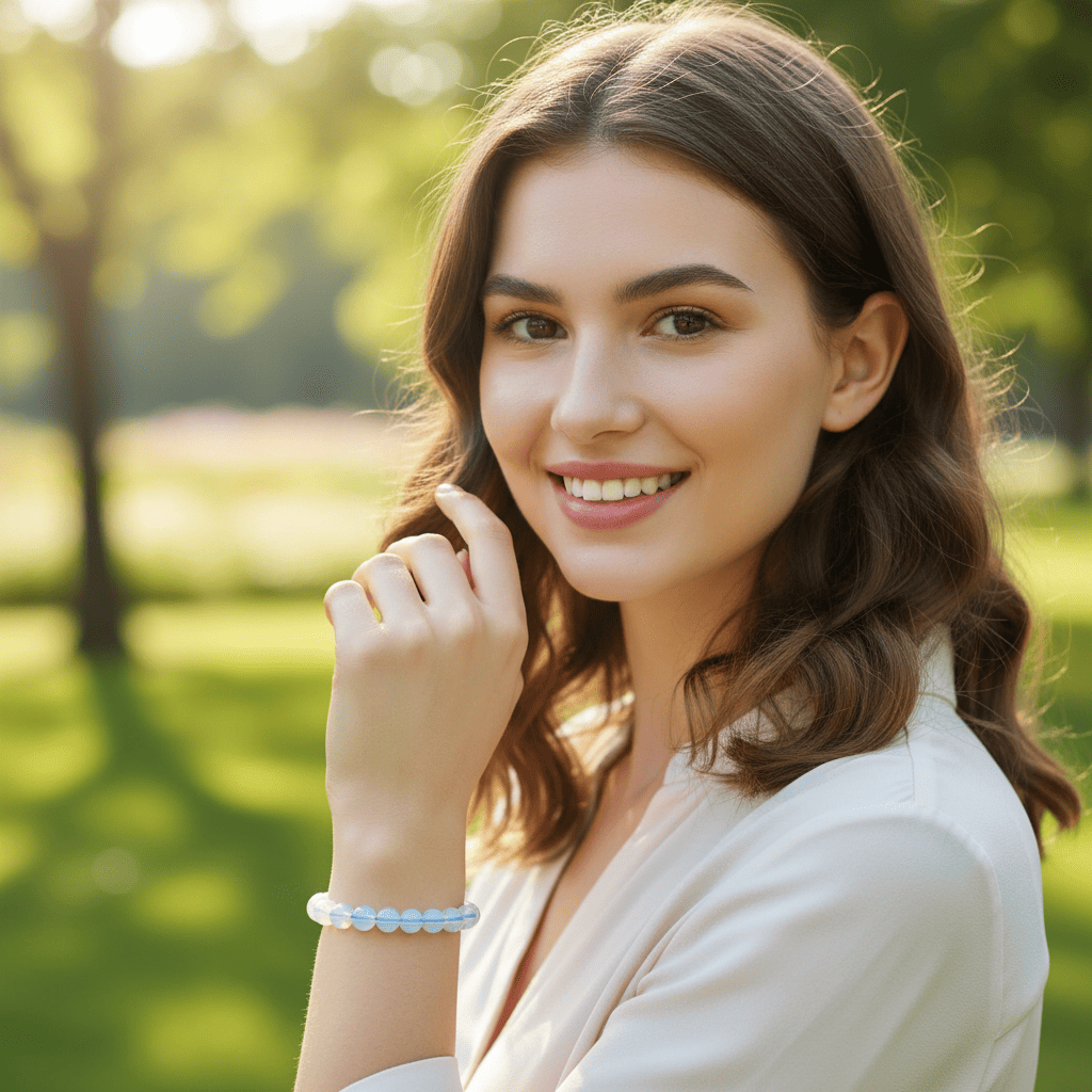 Opalite ( Tiffany Stone) Crystal Bracelet