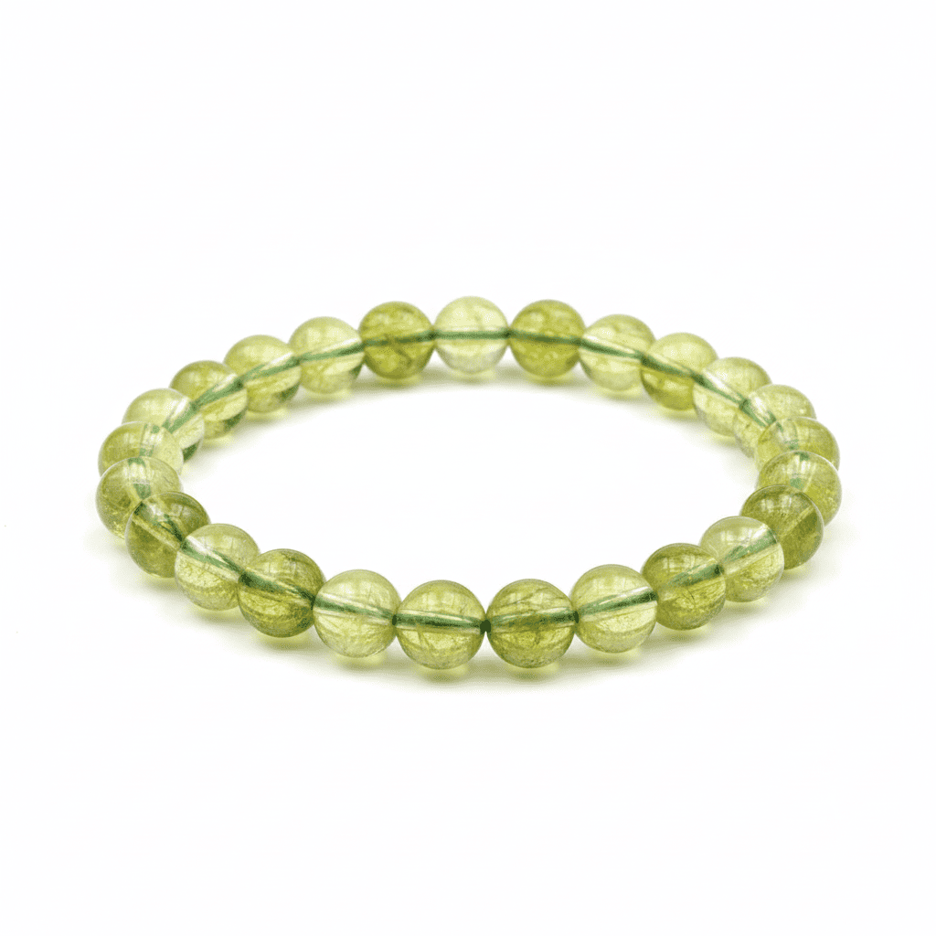 Peridot Crystal Bracelet