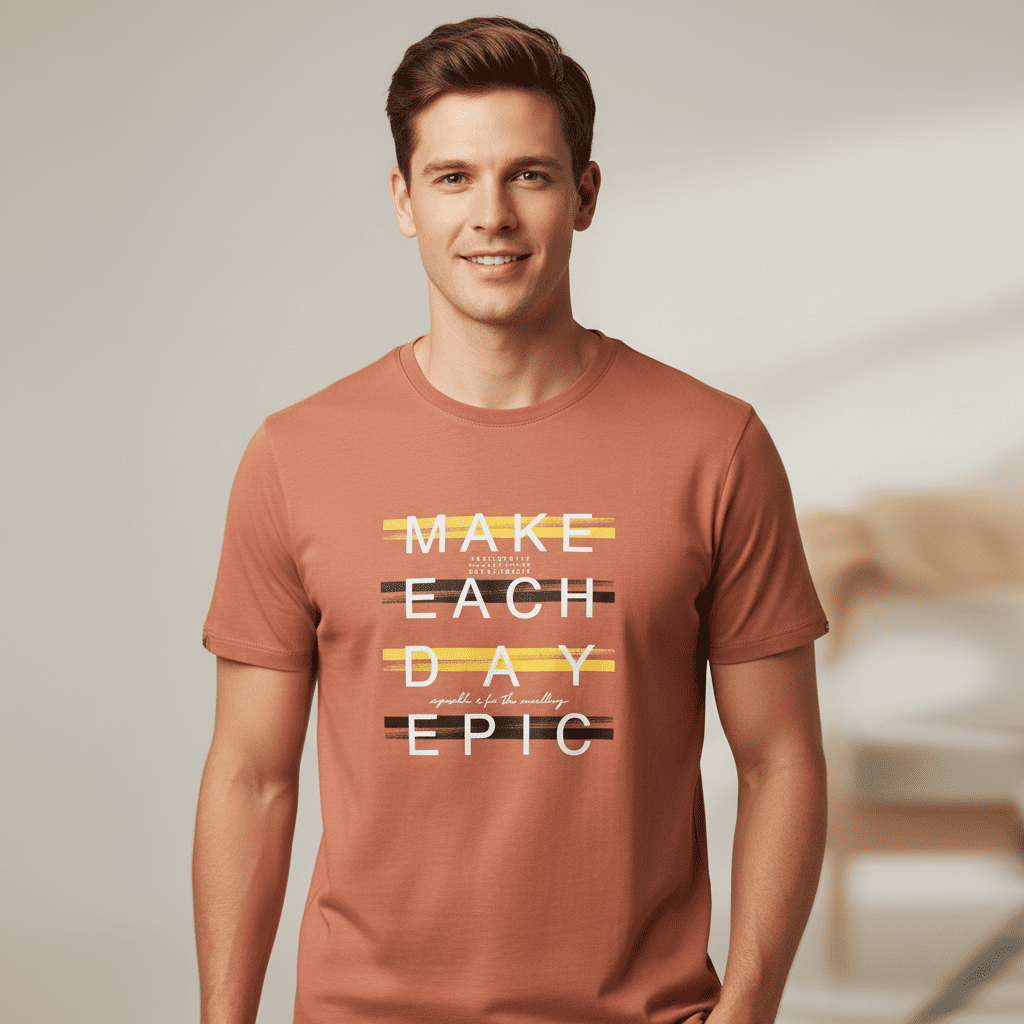 T Shirt | Size: 5XL | Orange